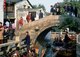 China: Bridge, boats and tourists in the ‘Water Town’ of Zhouzhuang, Jiangsu Province